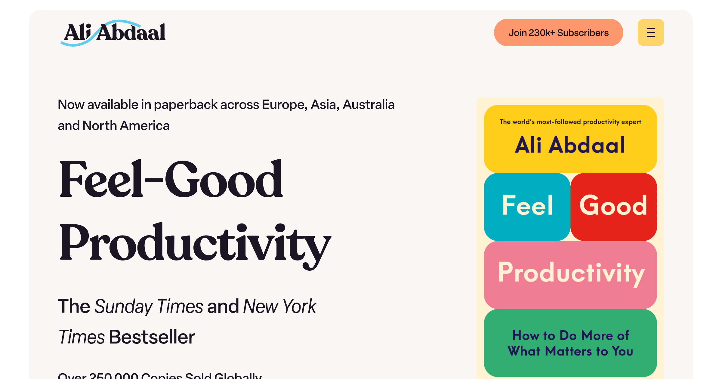 Feel Good Productivity OG image
