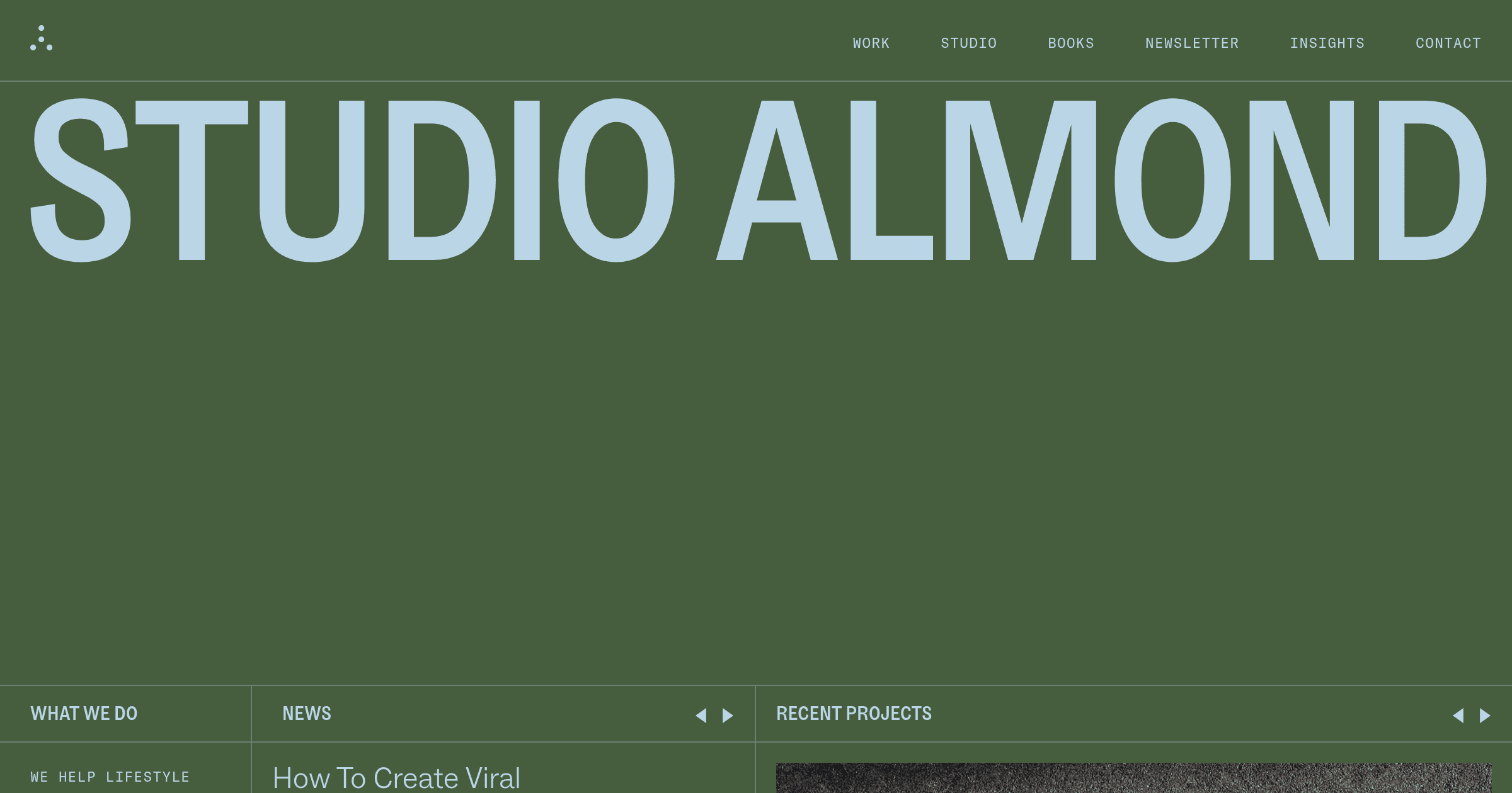 Studio Almond Website Design OG image
