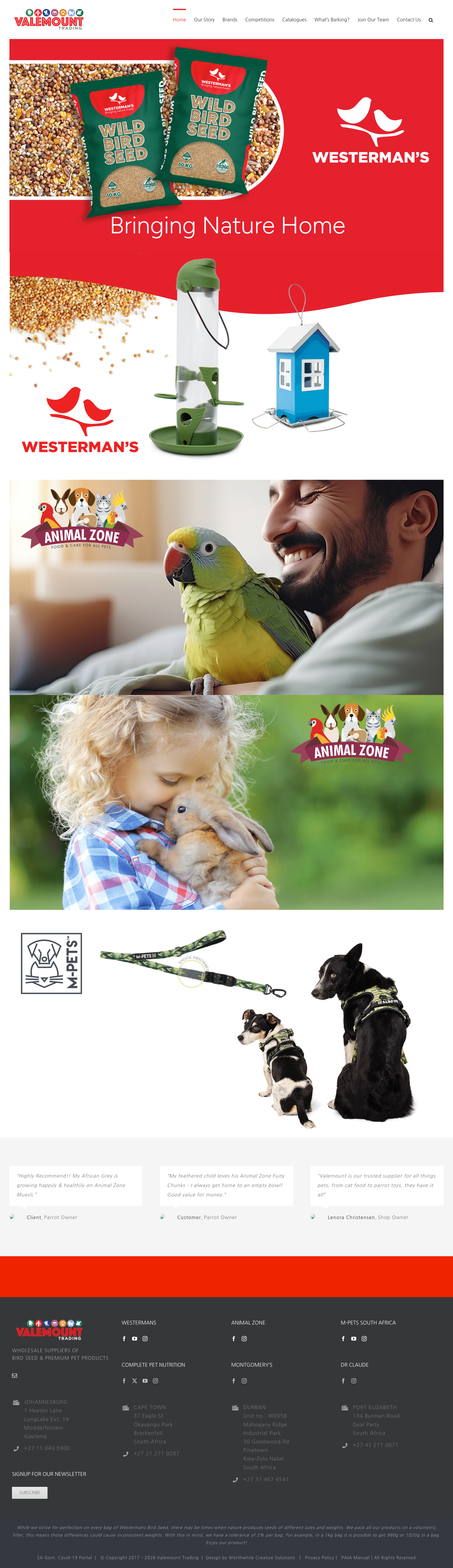 Commix landing page screenshot