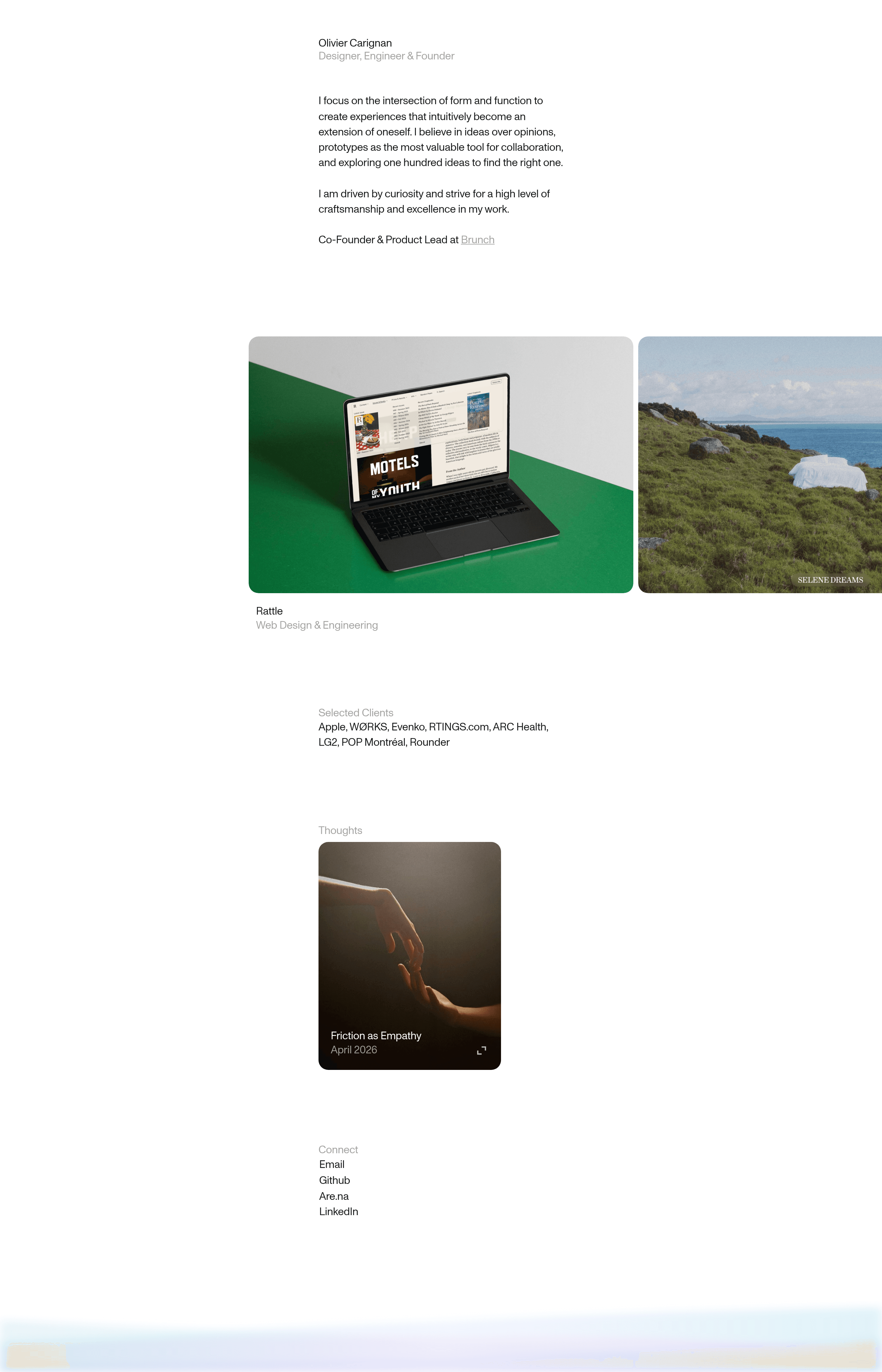 Diagram landing page screenshot