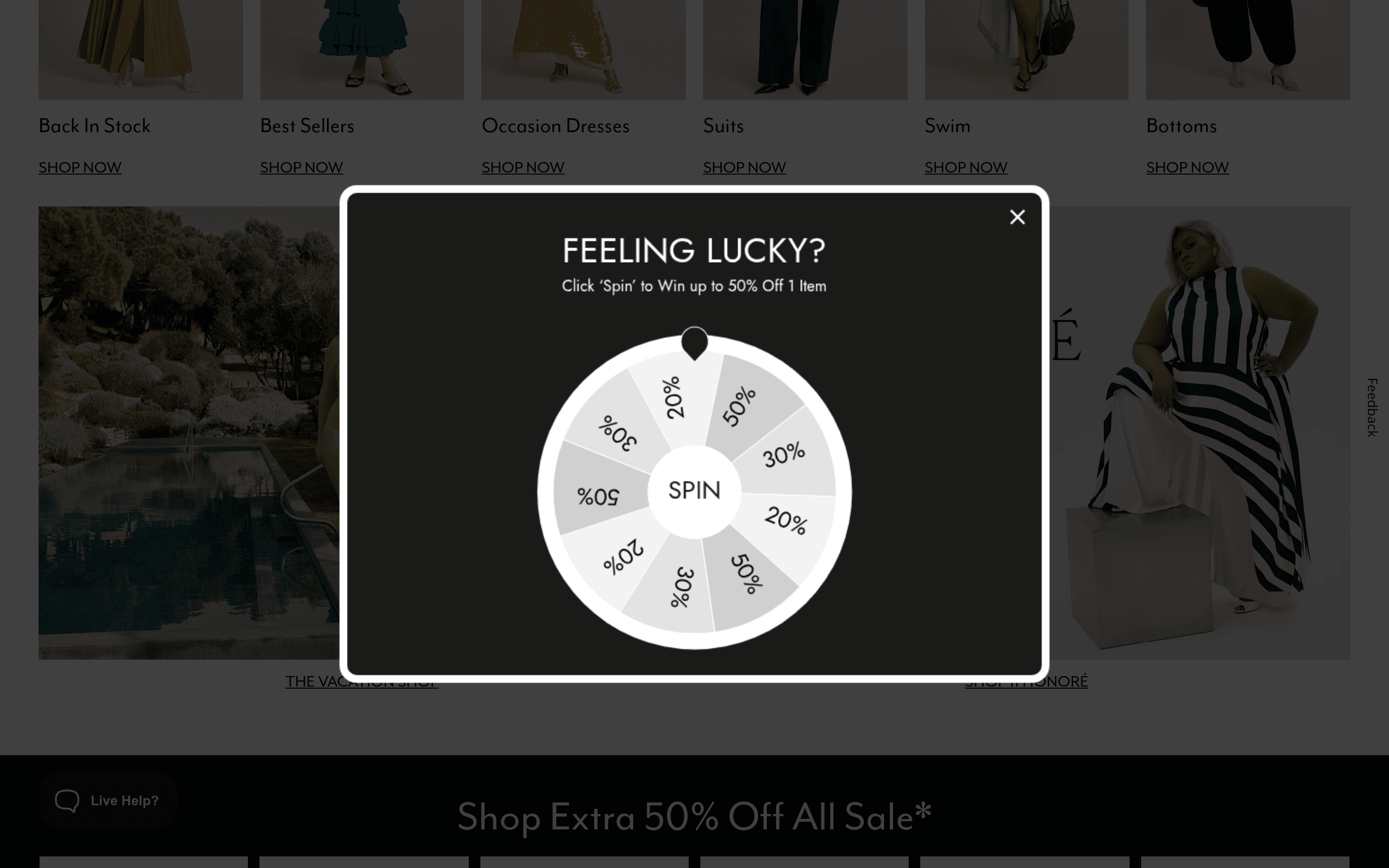 Eloquii landing page screenshot
