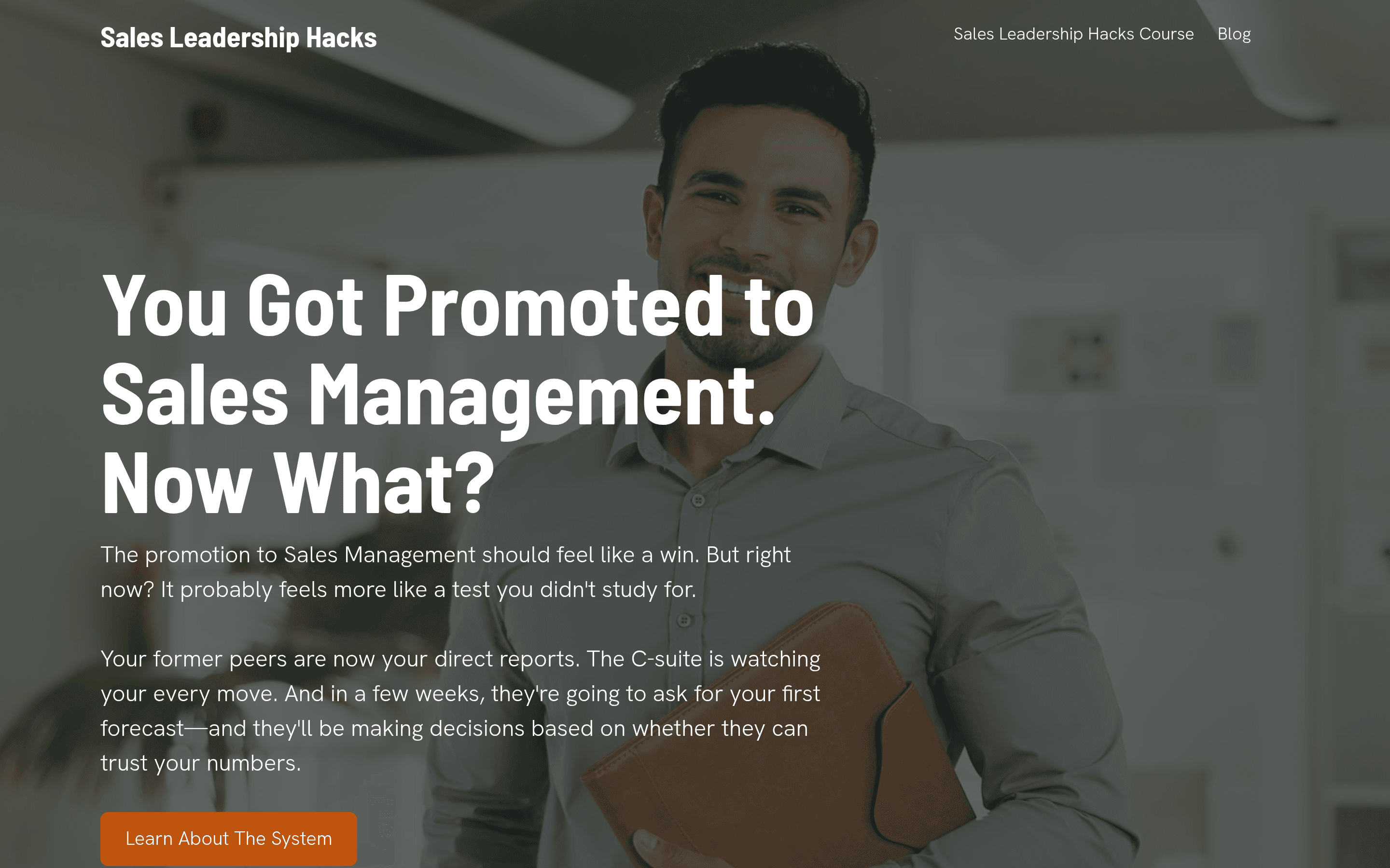 here landing page screenshot