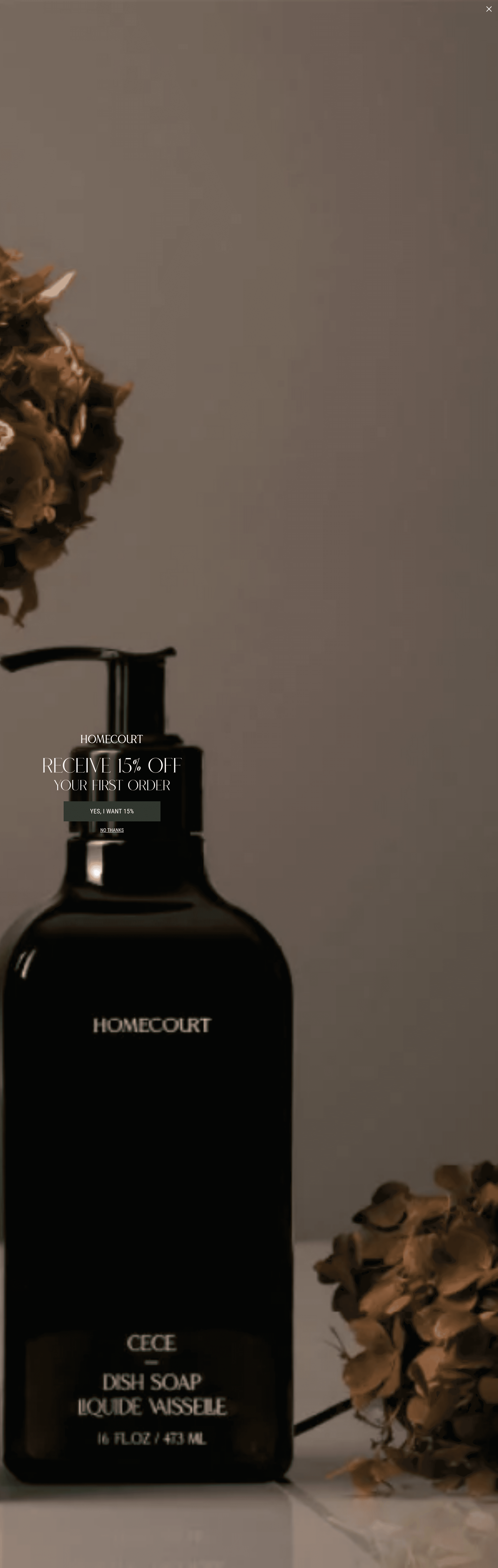 Homecourt landing page screenshot