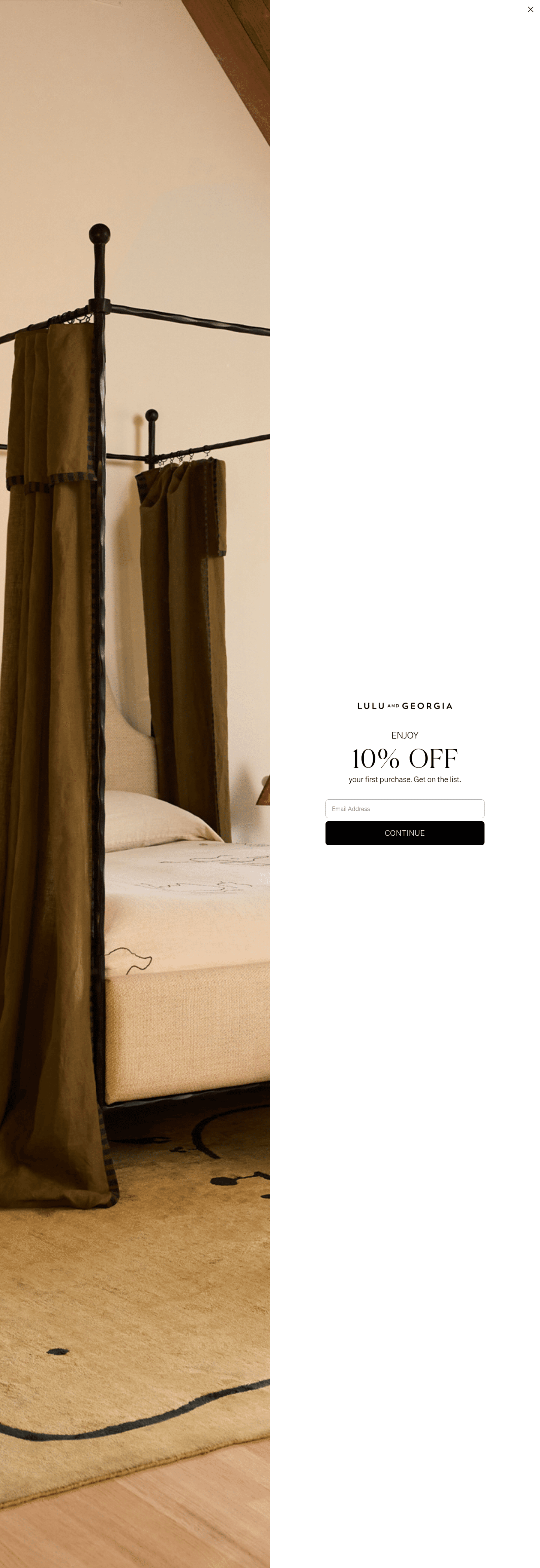 Lulu and Georgia landing page screenshot