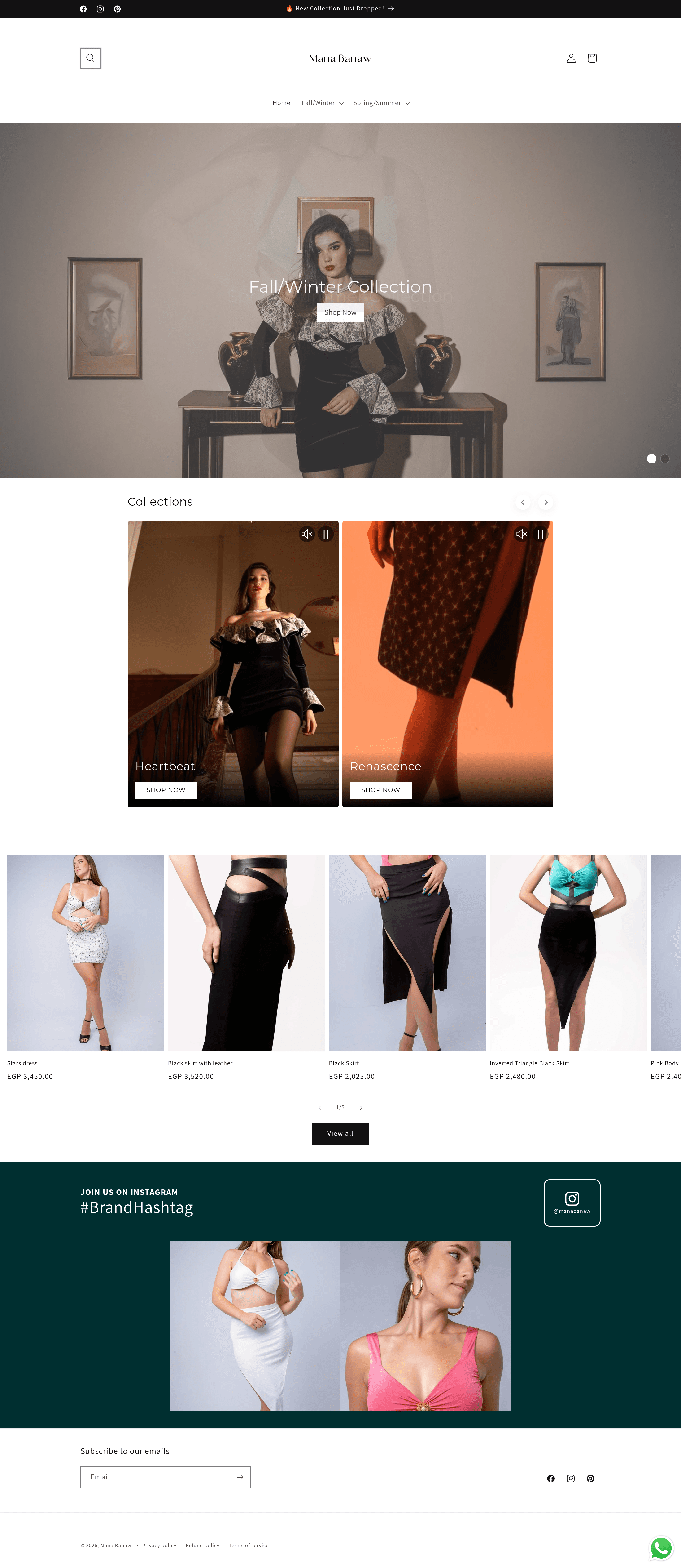 Mana Banaw landing page screenshot