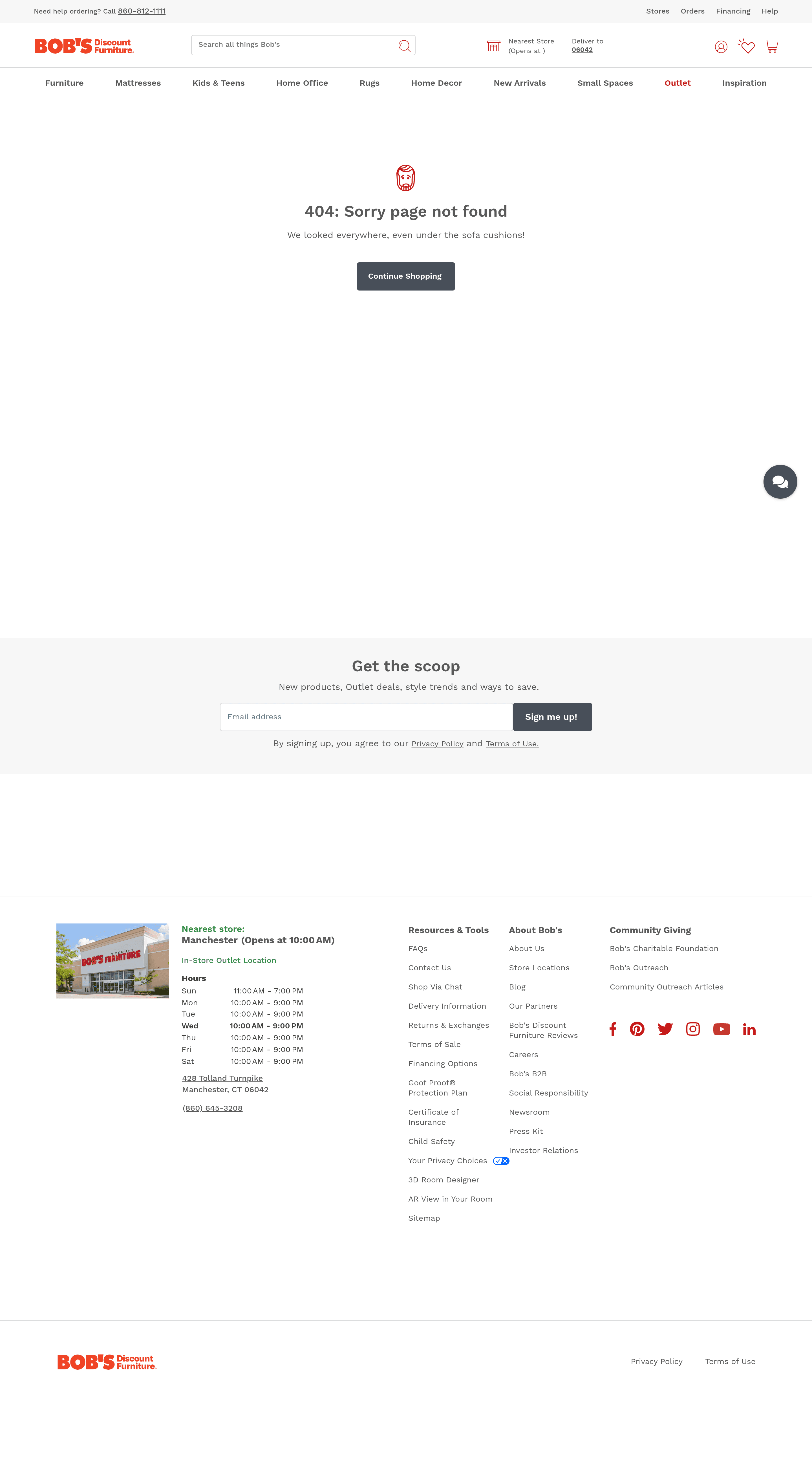 Mybobs landing page screenshot