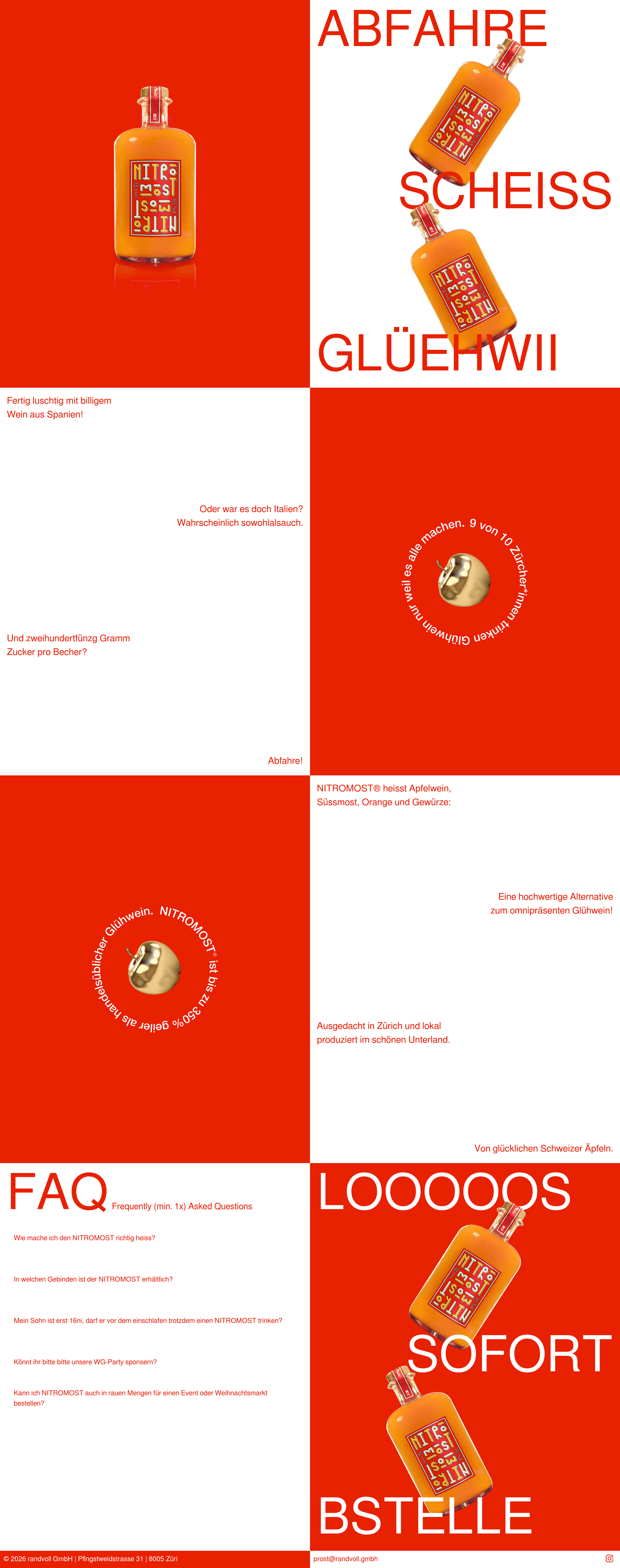 Nitromost landing page screenshot