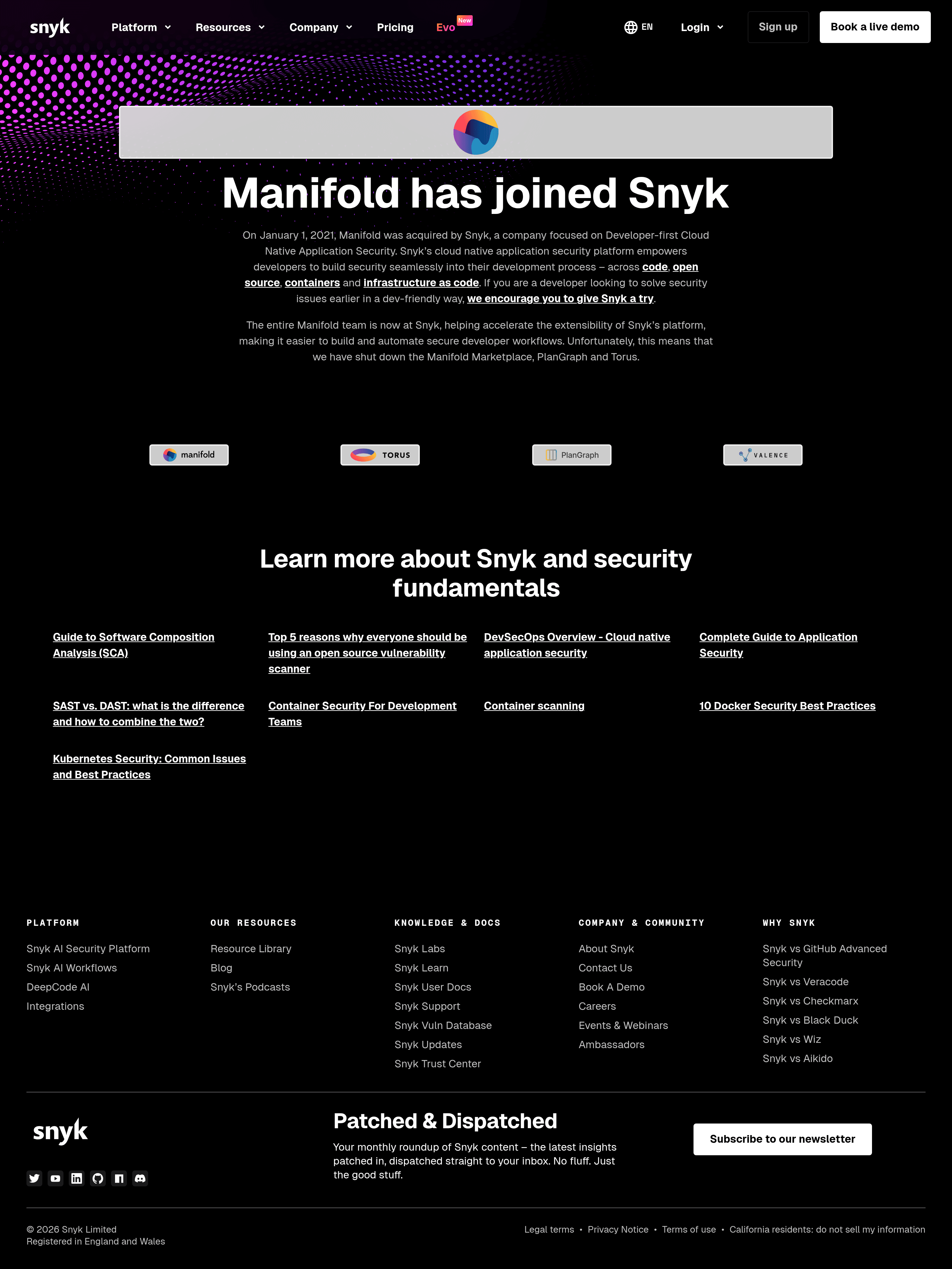 Plangraph landing page screenshot
