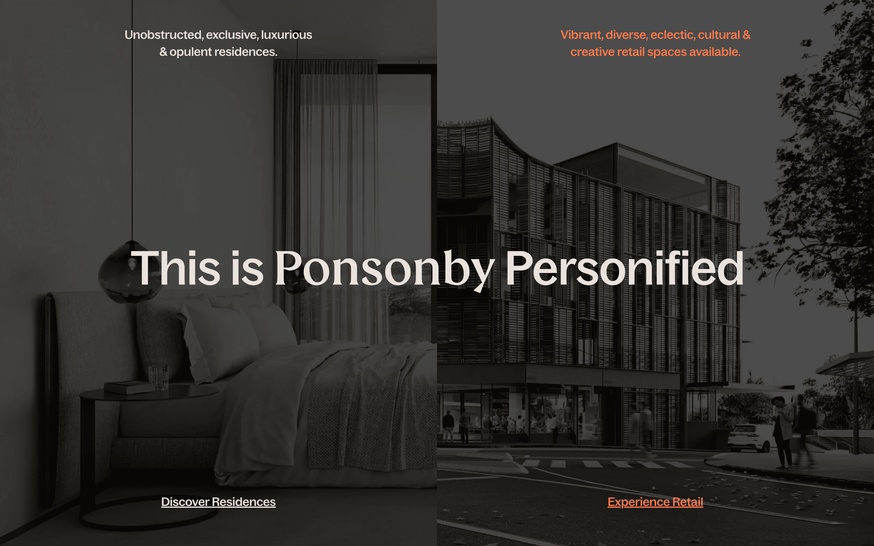 PoP landing page screenshot