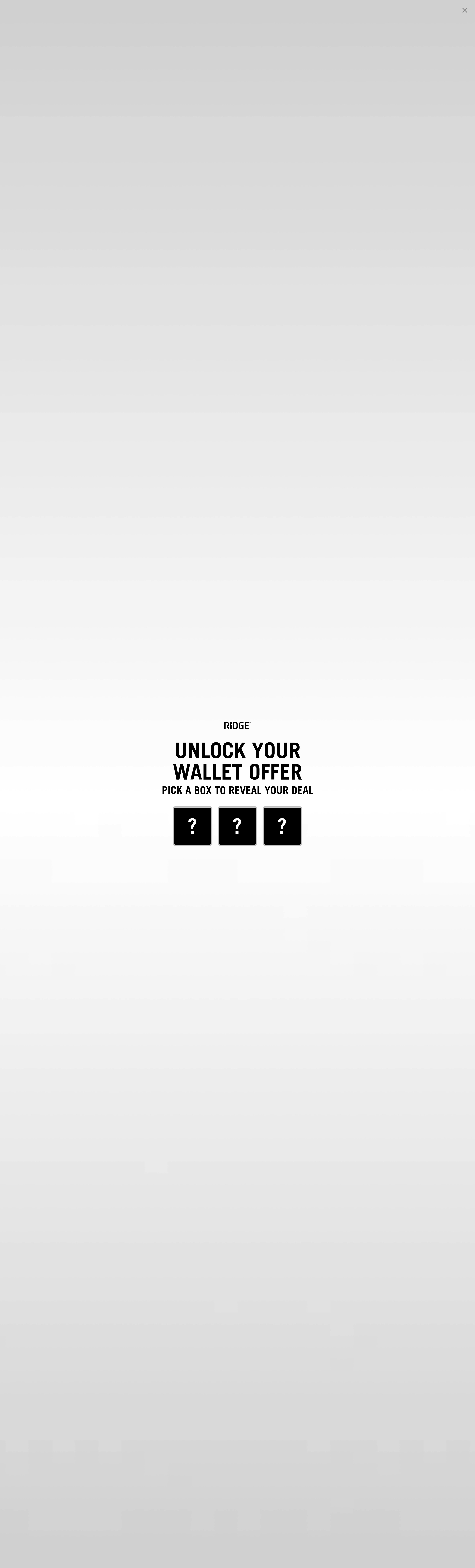 Ridge landing page screenshot