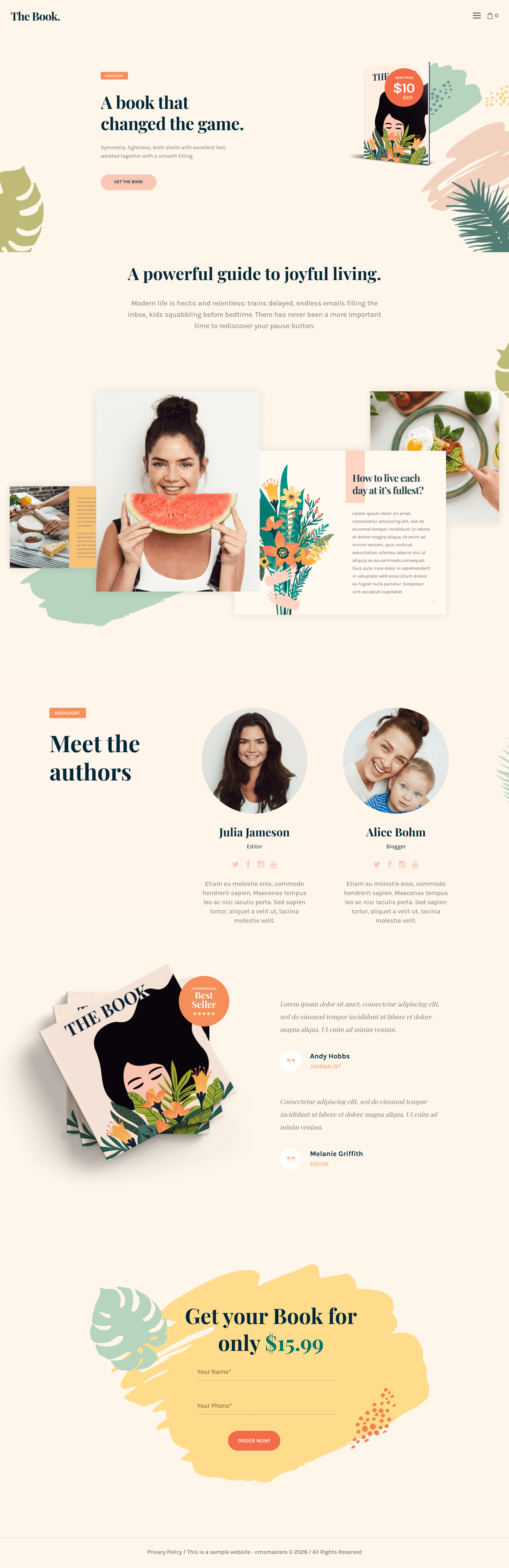 Shopaddict landing page screenshot