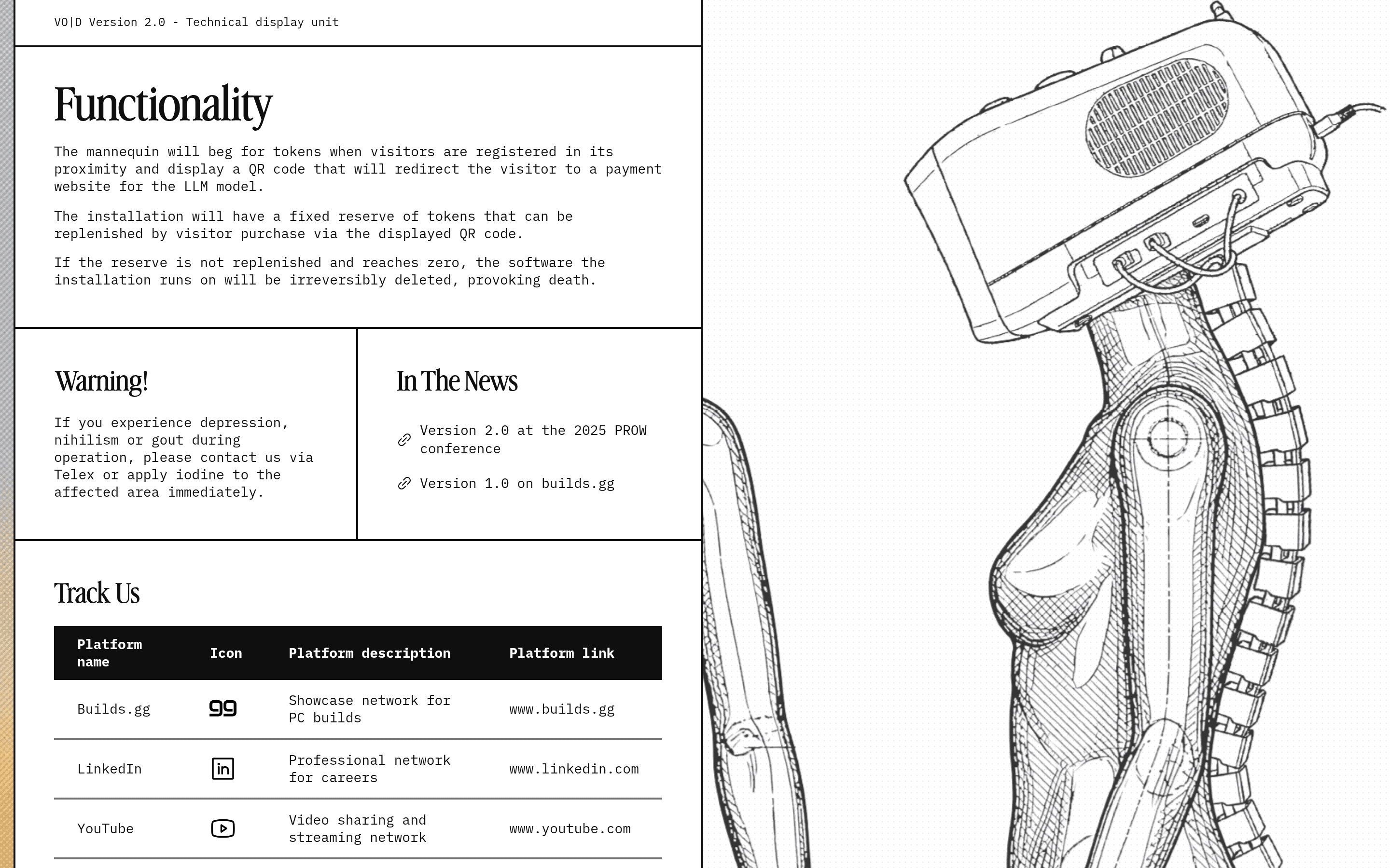 Third Dimension Headphones landing page screenshot