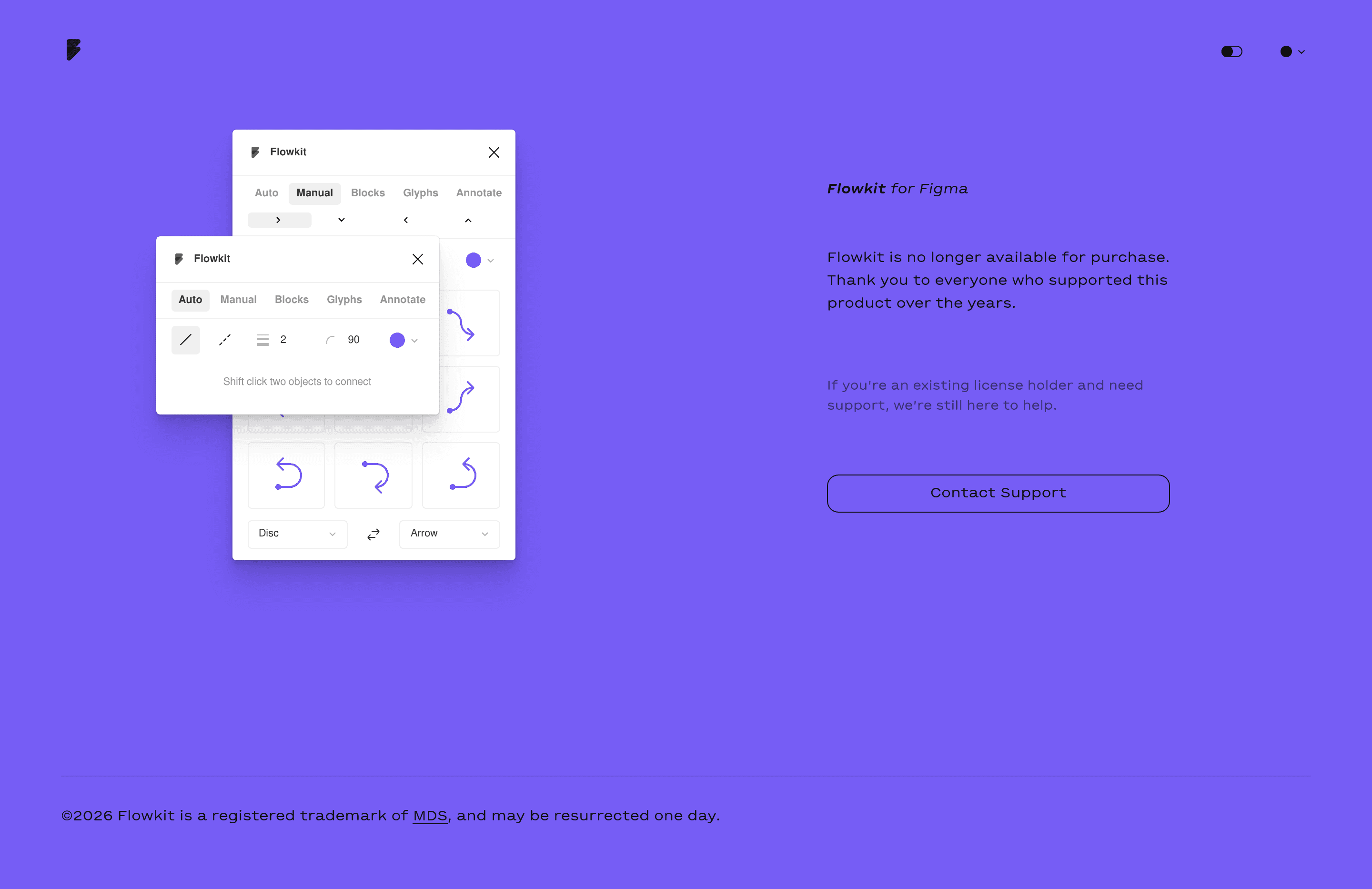 Useflowkit landing page screenshot