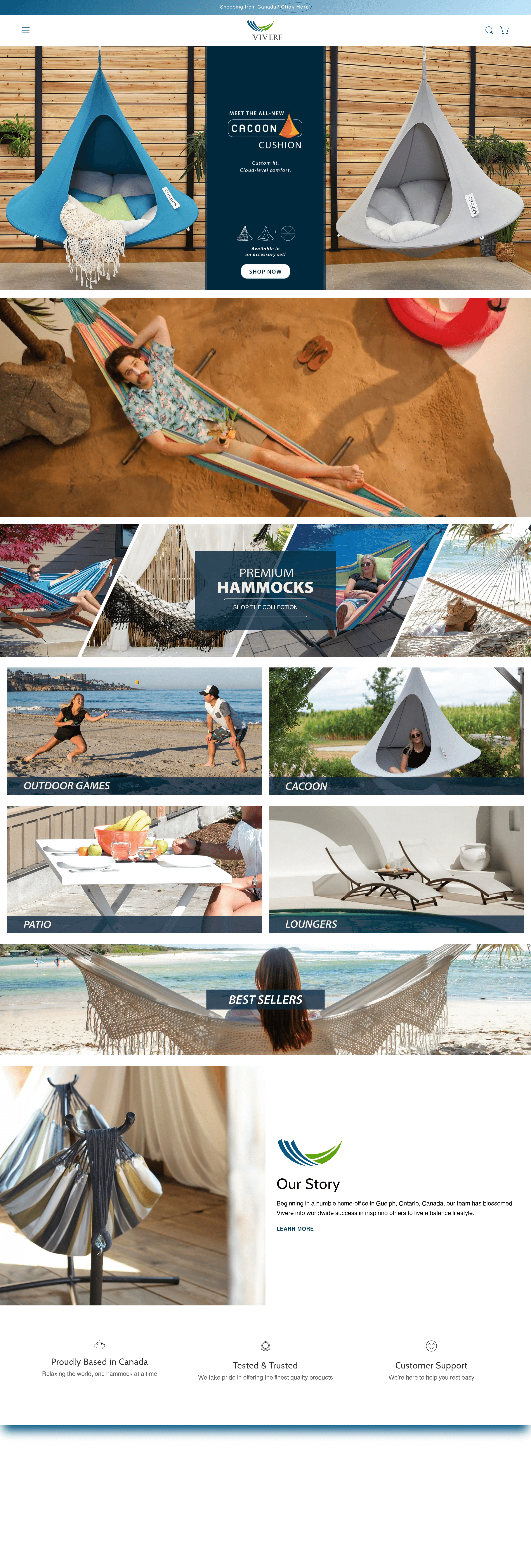 Vivereltd landing page screenshot