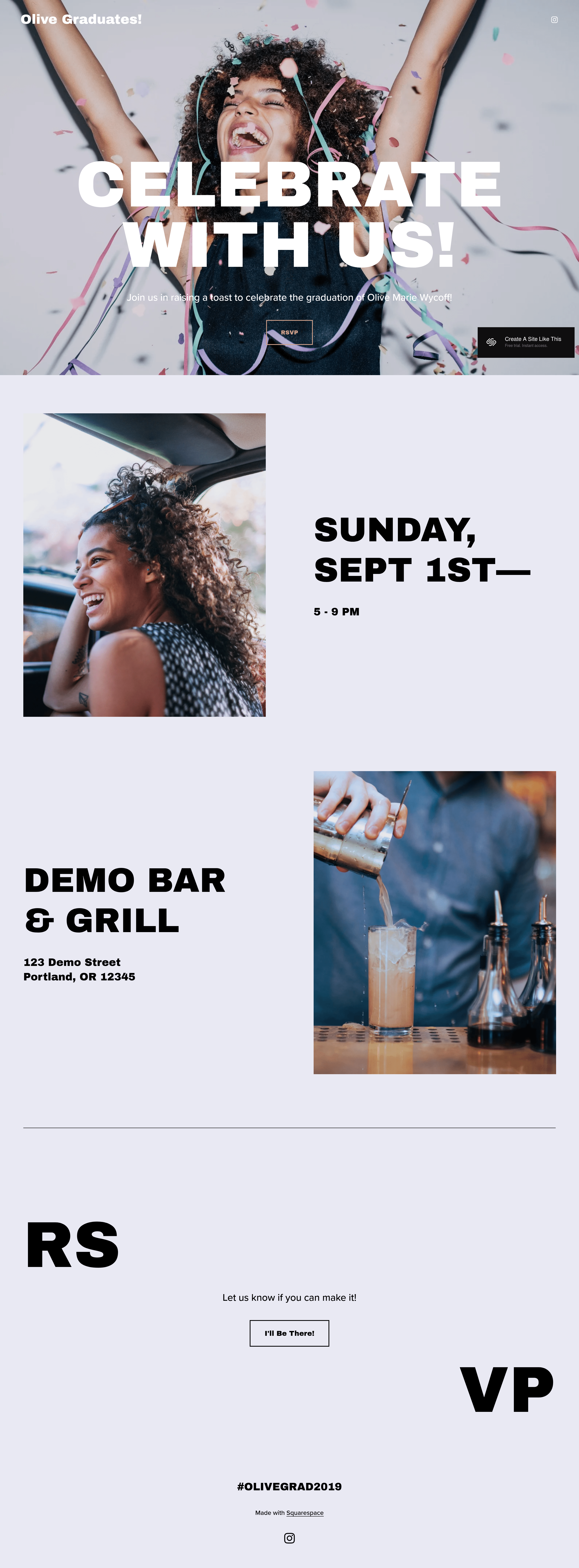 Wycoff Demo landing page screenshot