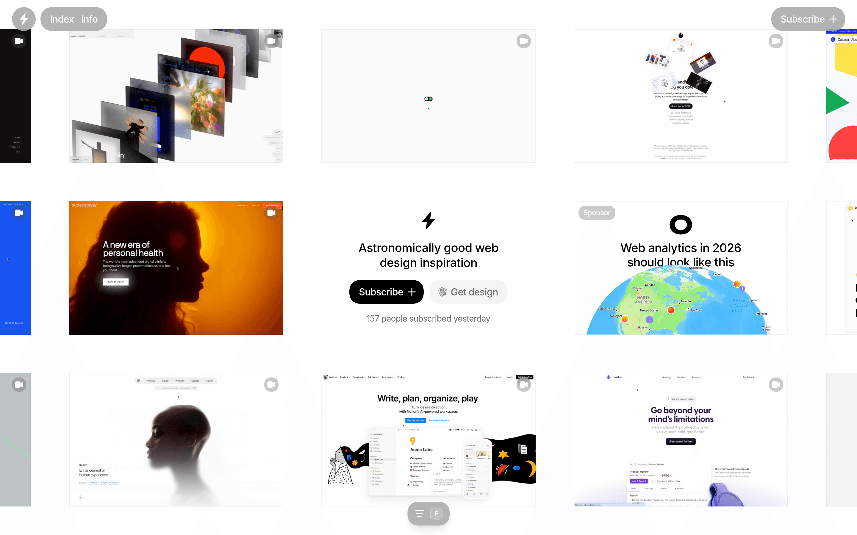 Freelance Brain landing page screenshot